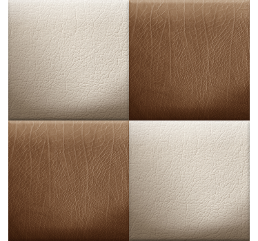 Papier peint salon damier texturé - TenStickers