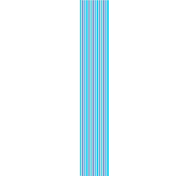 Papier peint ligne verticale motif bleu élégant - TenStickers