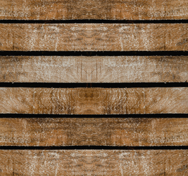 Papier peint bois palettes effet vieilli - TenStickers