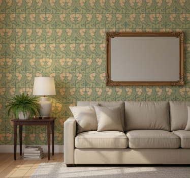 Papier peint classique motif art nouveau - TenStickers