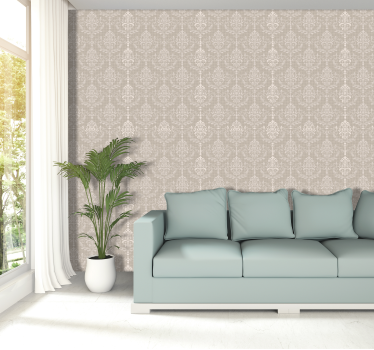 Papier peint fleur Sable fantaisie - TenStickers