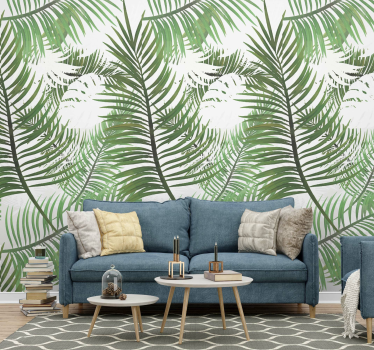 Papier peint salon foret Jungle - TenStickers
