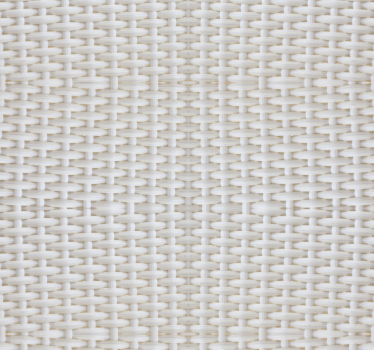 Papier peint salon imitation rotin blanc - TenStickers