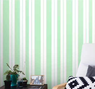 Papier peint ligne horizontale élégance simple rayée - TenStickers