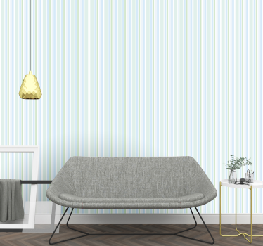 Papier peint ligne verticale harmonie subtile de rayures - TenStickers