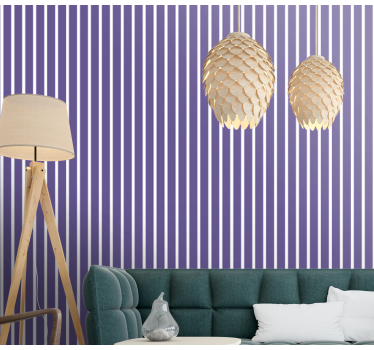 Papier peint ligne verticale lignes verticales élégantes - TenStickers