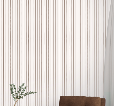 Papier peint ligne verticale motif linéaire minimaliste - TenStickers