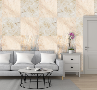 Motif papier peint Beauté du marbre - TenStickers