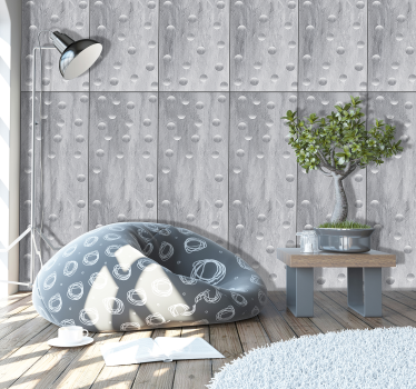 Motif papier peint Bulles en puzzle - TenStickers