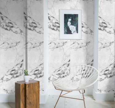 Papier peint marbre couleurs claires et sombres - TenStickers