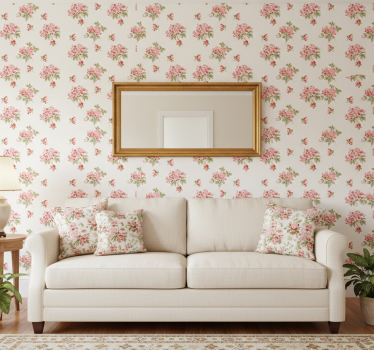 Papier peint salon arrangement élégant vintage - TenStickers