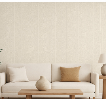 Papier peint salon motif géométrique arches douces - TenStickers