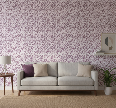 Papier peint salon ornamentas feuille paisley - TenStickers