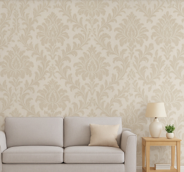 Papier peint salon rayures verticales grises - TenStickers
